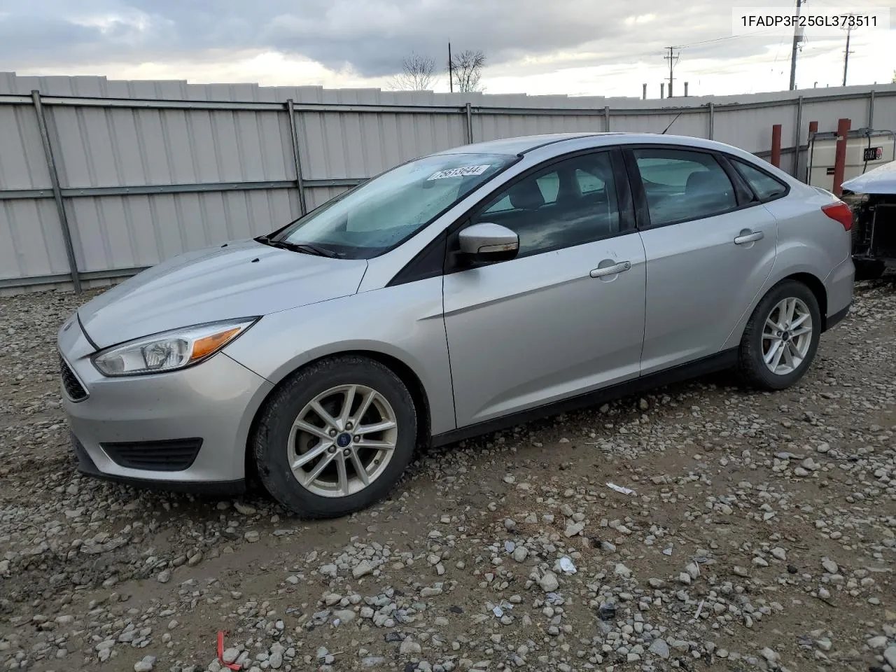 2016 Ford Focus Se VIN: 1FADP3F25GL373511 Lot: 75613644