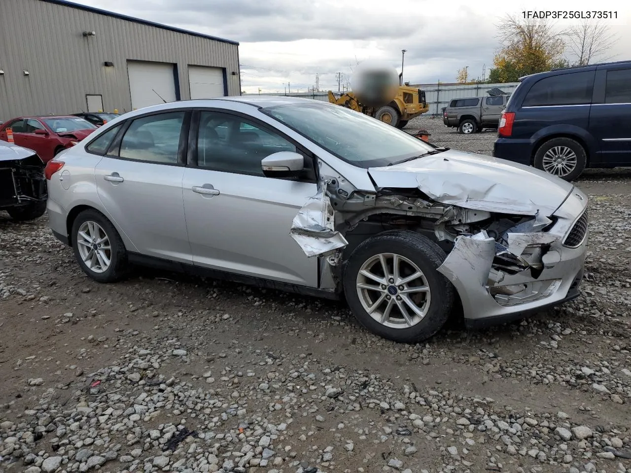 2016 Ford Focus Se VIN: 1FADP3F25GL373511 Lot: 75613644