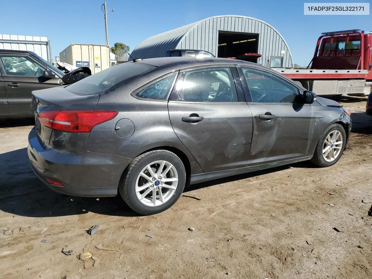 1FADP3F25GL322171 2016 Ford Focus Se