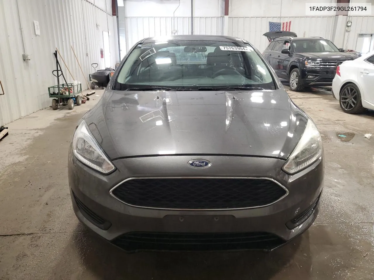 2016 Ford Focus Se VIN: 1FADP3F29GL261794 Lot: 75763904