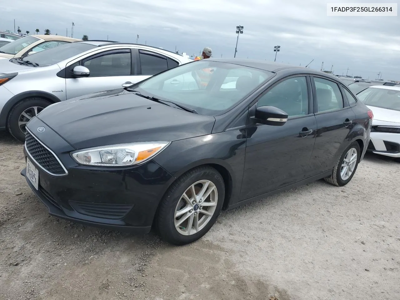 2016 Ford Focus Se VIN: 1FADP3F25GL266314 Lot: 76194444