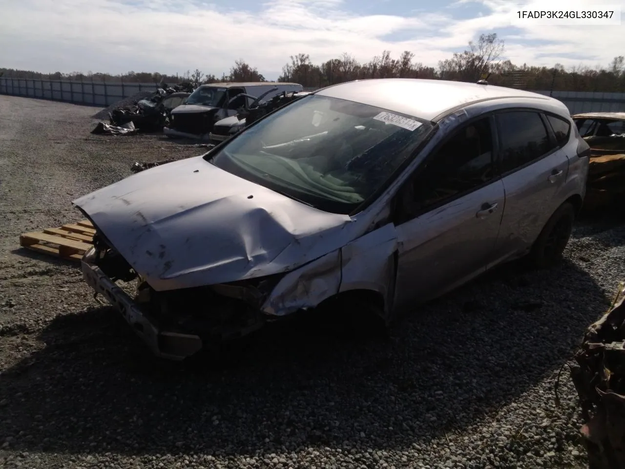 2016 Ford Focus Se VIN: 1FADP3K24GL330347 Lot: 76328314