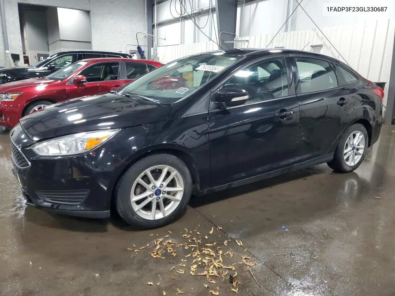 2016 Ford Focus Se VIN: 1FADP3F23GL330687 Lot: 76339554