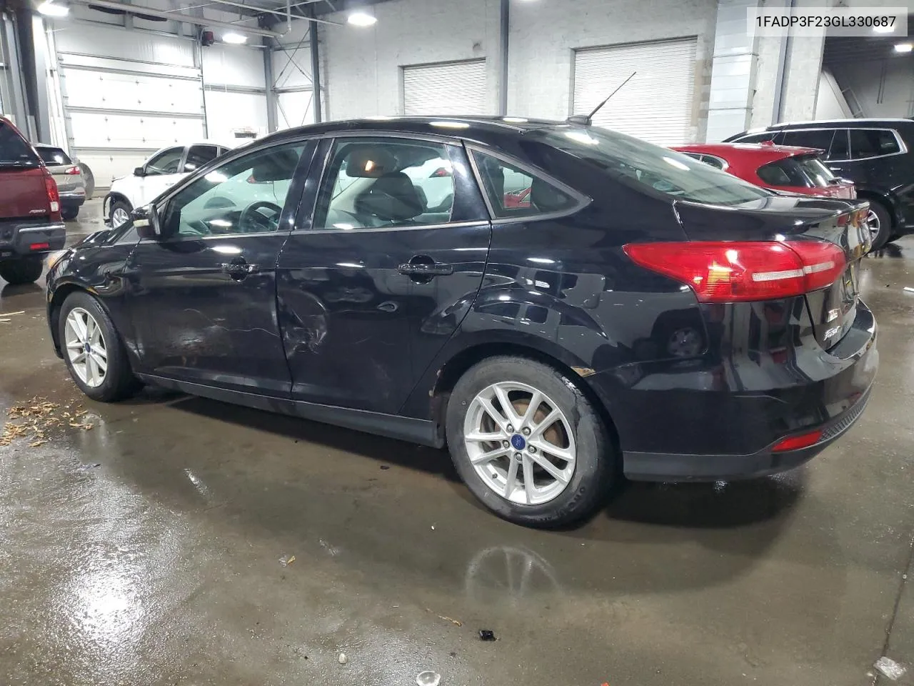 2016 Ford Focus Se VIN: 1FADP3F23GL330687 Lot: 76339554