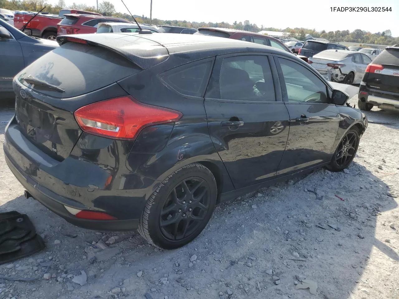 2016 Ford Focus Se VIN: 1FADP3K29GL302544 Lot: 76454624