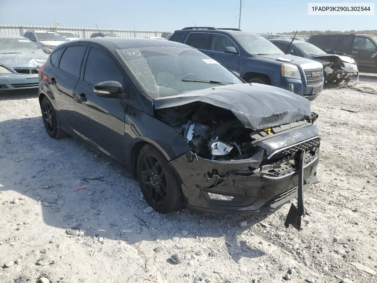 2016 Ford Focus Se VIN: 1FADP3K29GL302544 Lot: 76454624