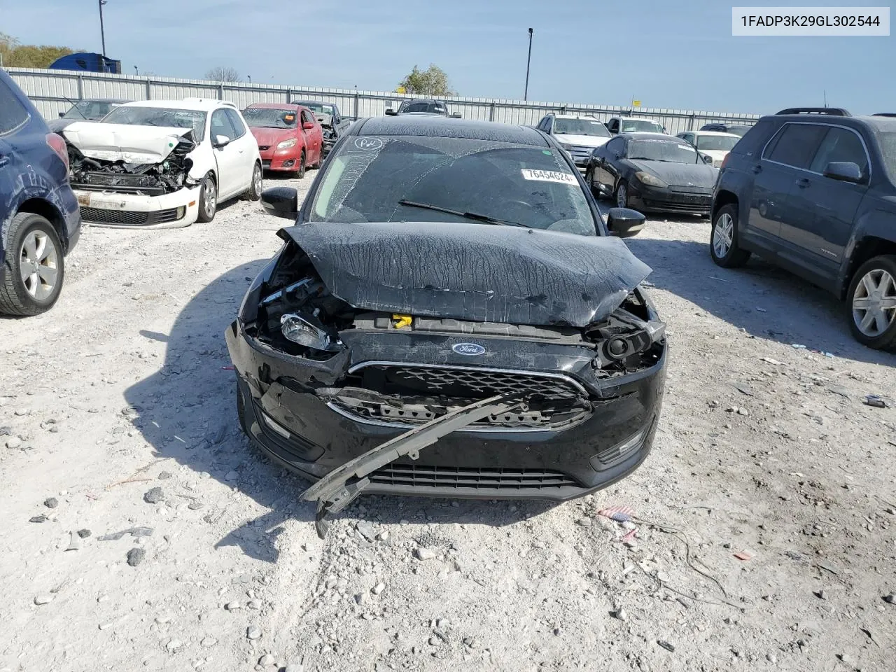 2016 Ford Focus Se VIN: 1FADP3K29GL302544 Lot: 76454624