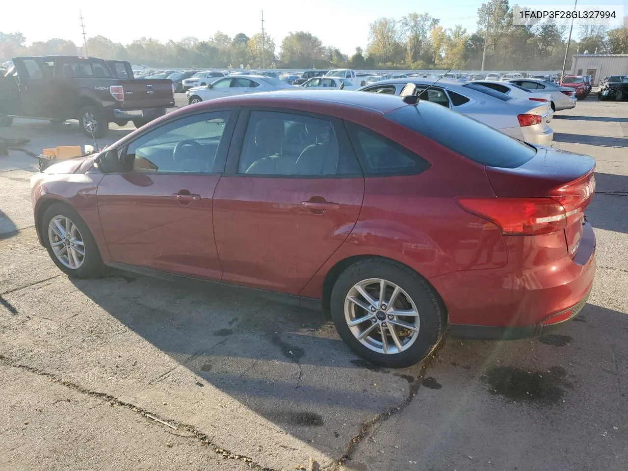 2016 Ford Focus Se VIN: 1FADP3F28GL327994 Lot: 76541864