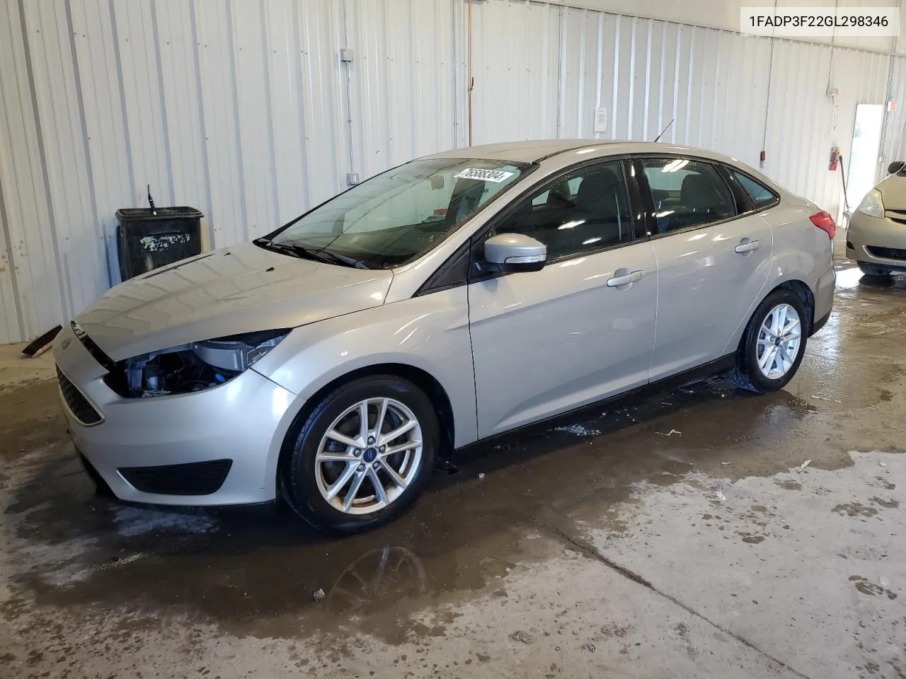 2016 Ford Focus Se VIN: 1FADP3F22GL298346 Lot: 76588304