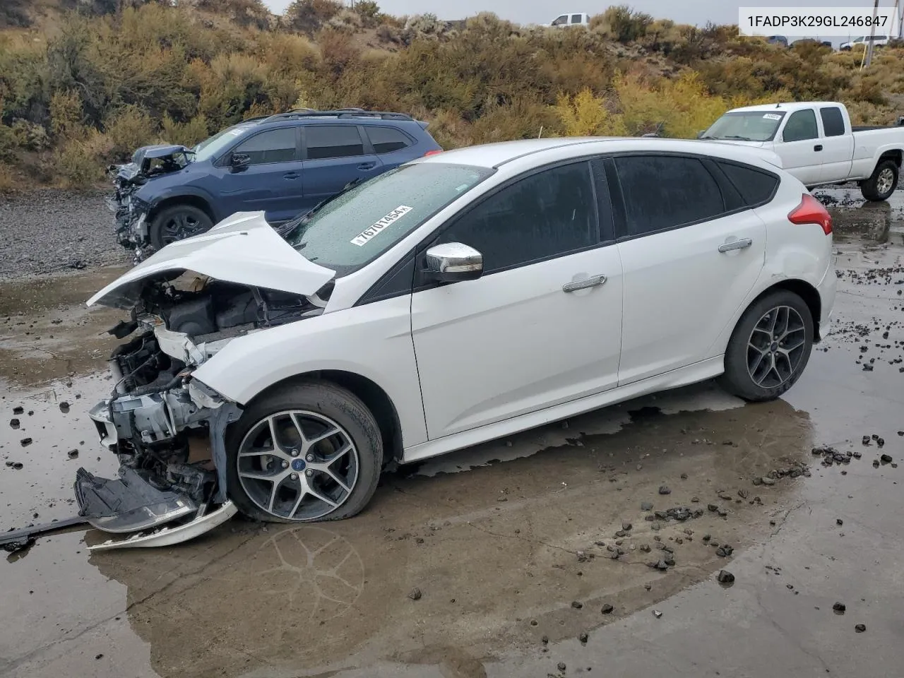 2016 Ford Focus Se VIN: 1FADP3K29GL246847 Lot: 76701454