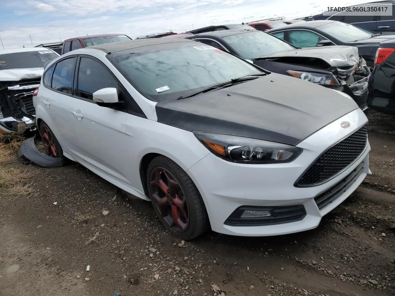 2016 Ford Focus St VIN: 1FADP3L96GL350417 Lot: 76811914