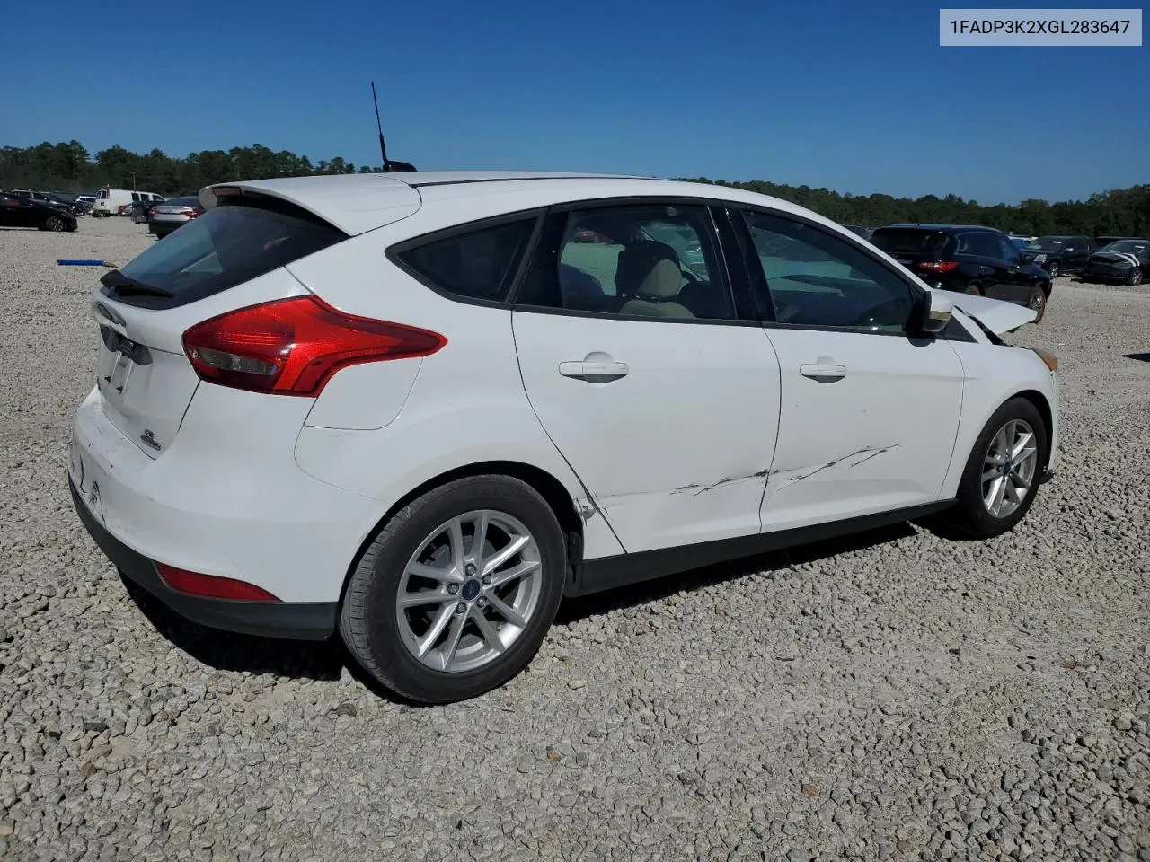 2016 Ford Focus Se VIN: 1FADP3K2XGL283647 Lot: 76899984