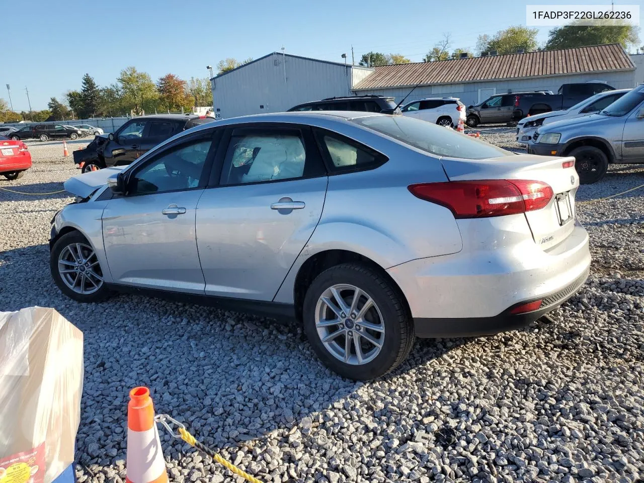 2016 Ford Focus Se VIN: 1FADP3F22GL262236 Lot: 76904364