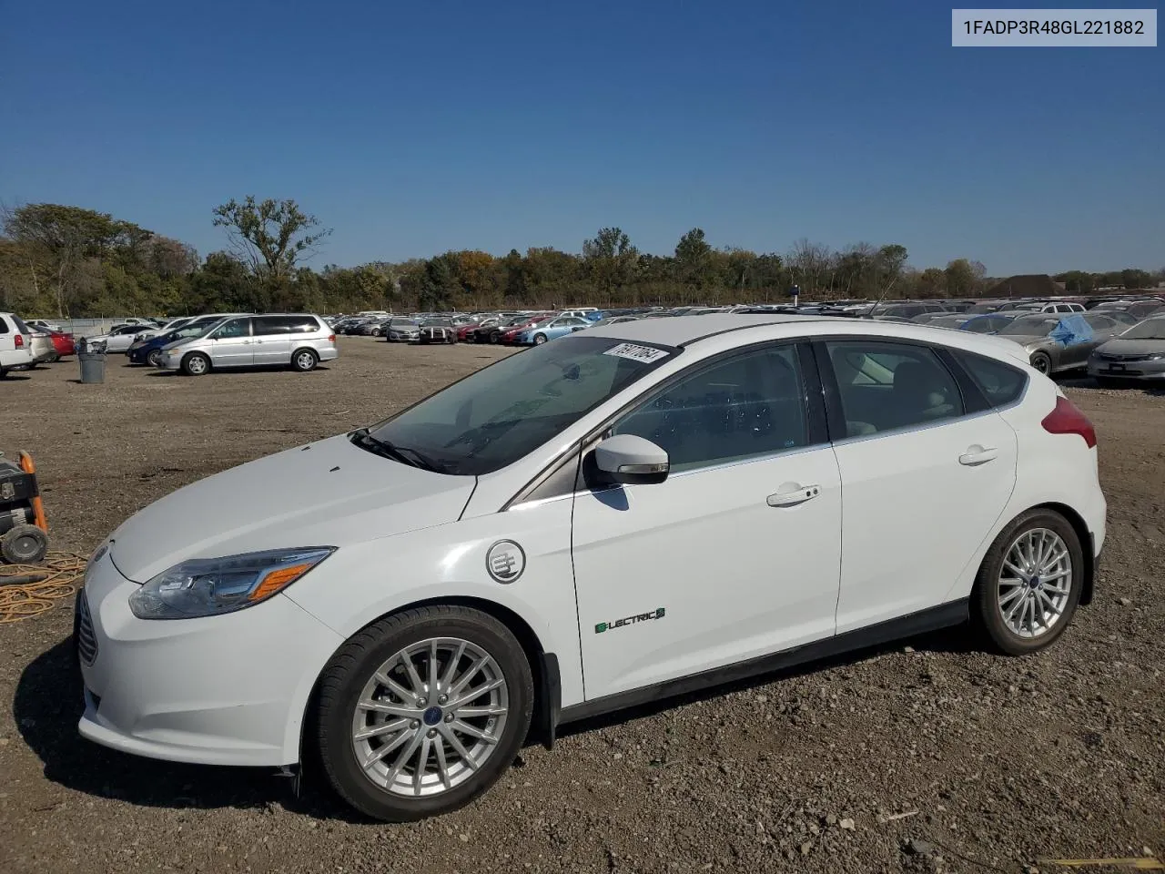 2016 Ford Focus Bev VIN: 1FADP3R48GL221882 Lot: 76977064