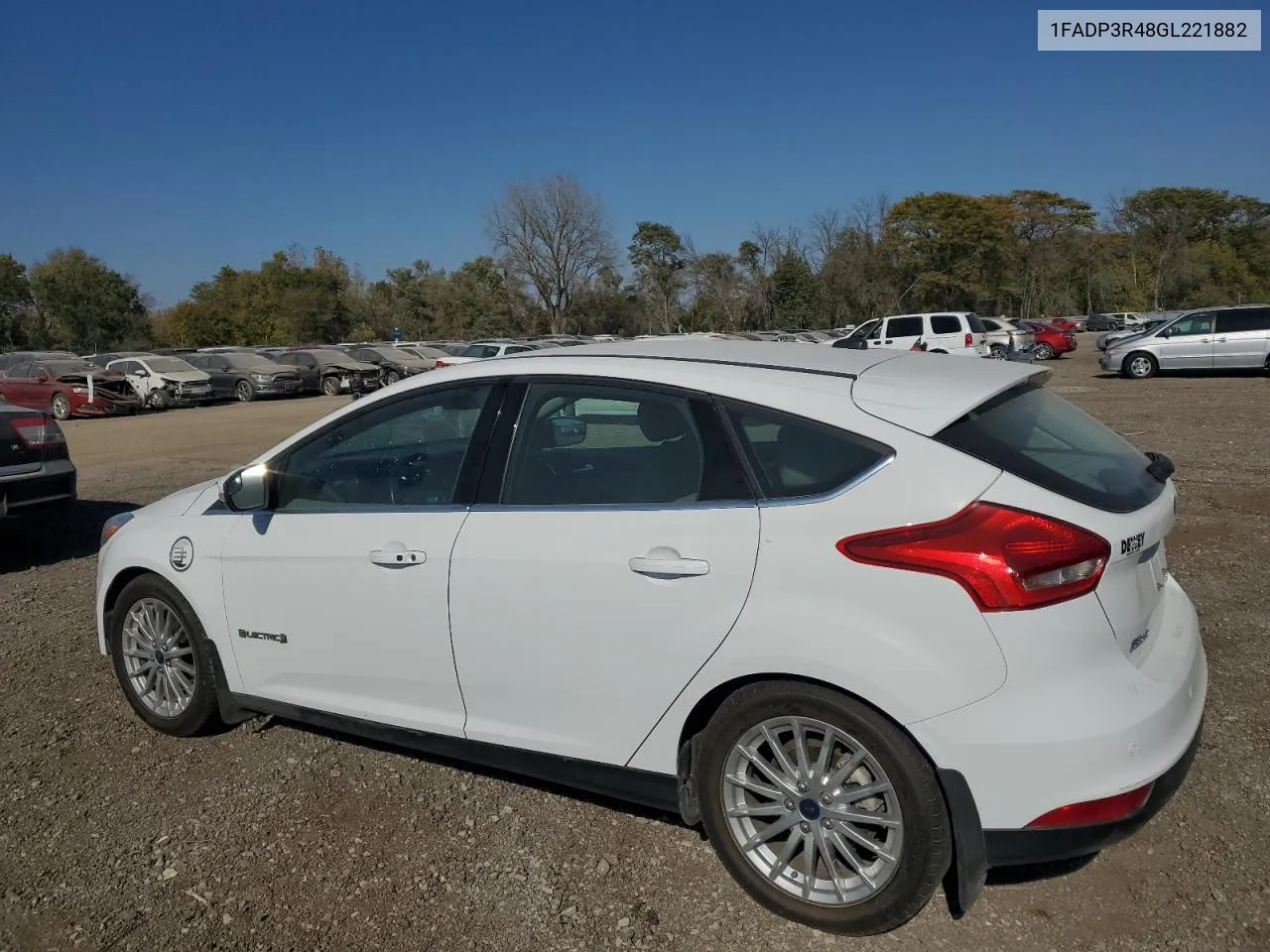 2016 Ford Focus Bev VIN: 1FADP3R48GL221882 Lot: 76977064