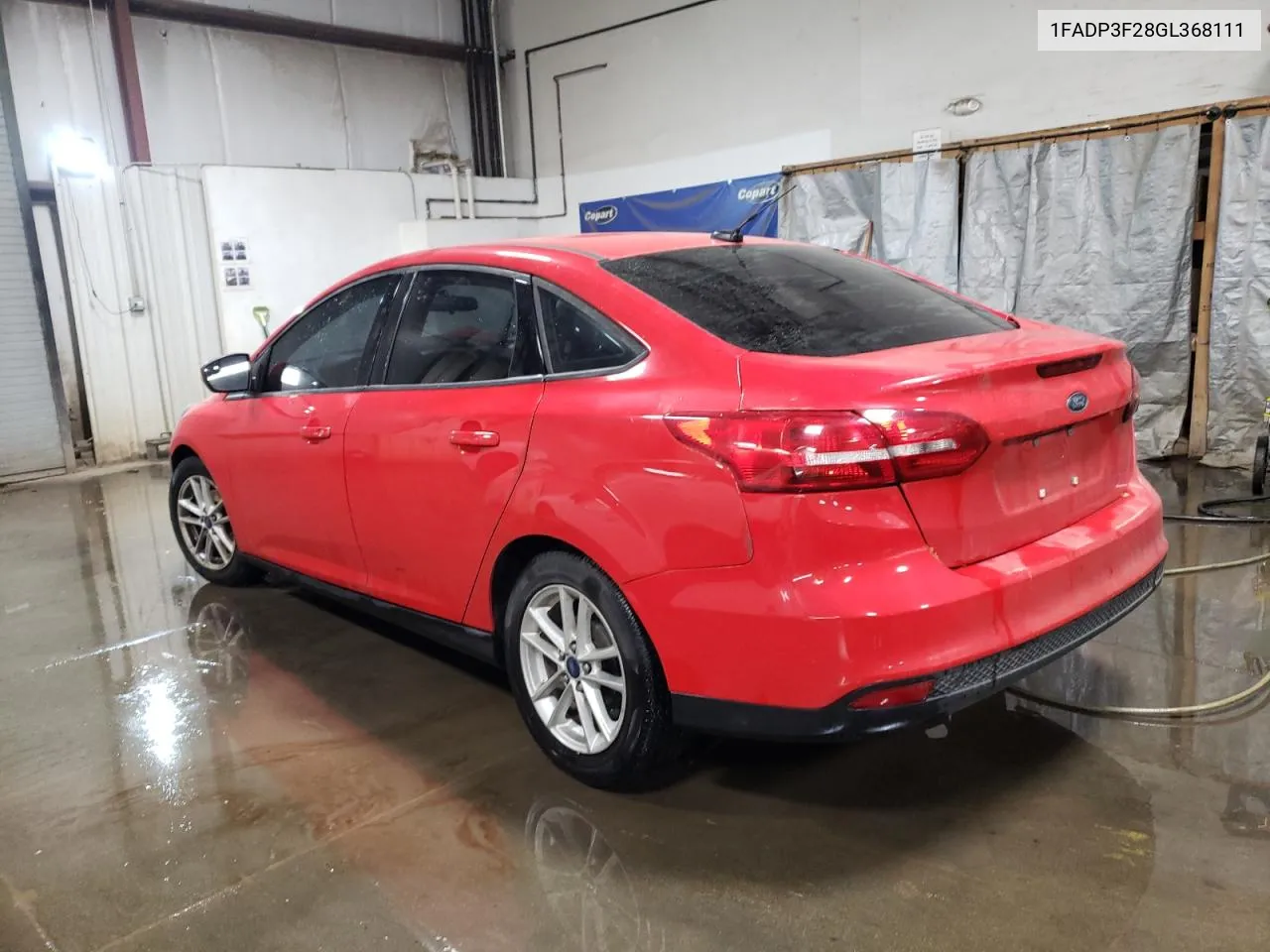 2016 Ford Focus Se VIN: 1FADP3F28GL368111 Lot: 76995314