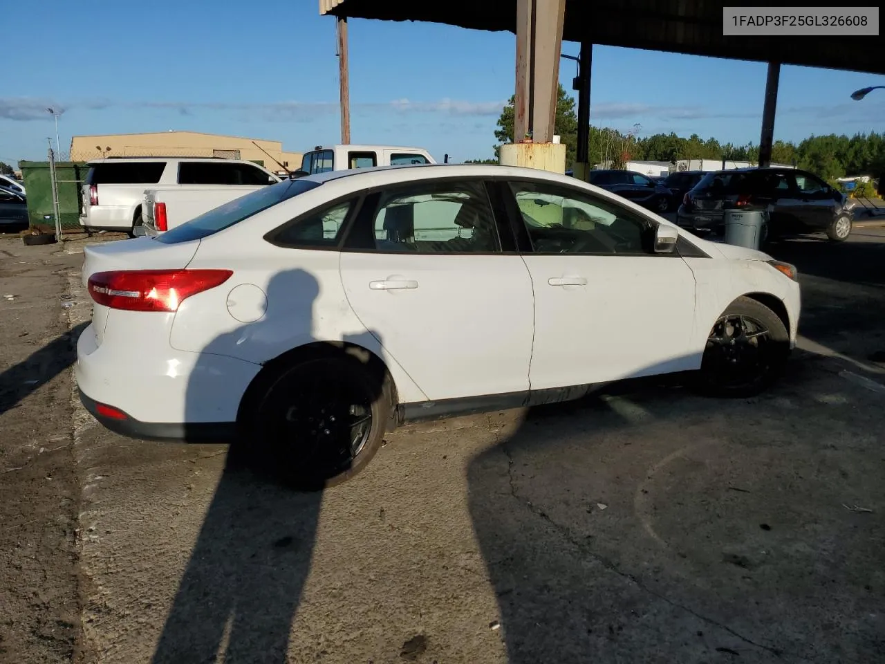 2016 Ford Focus Se VIN: 1FADP3F25GL326608 Lot: 77045404