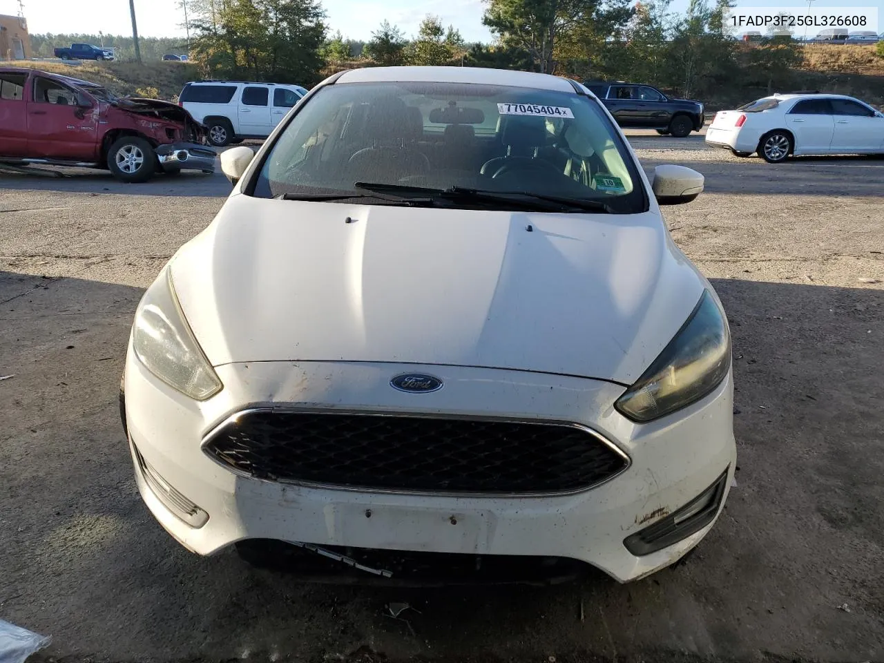 2016 Ford Focus Se VIN: 1FADP3F25GL326608 Lot: 77045404