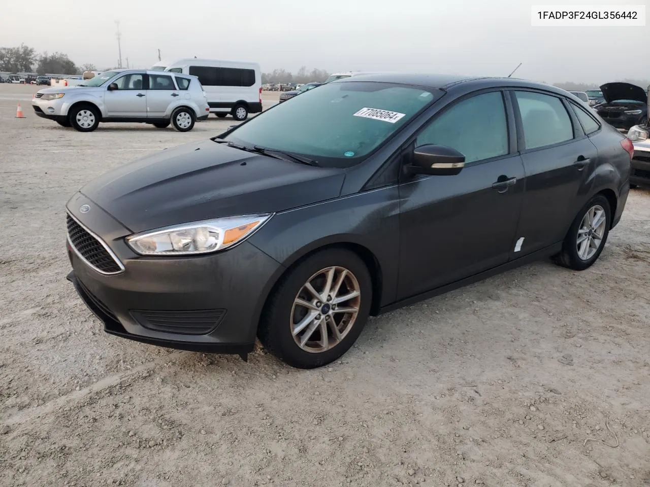 2016 Ford Focus Se VIN: 1FADP3F24GL356442 Lot: 77085064