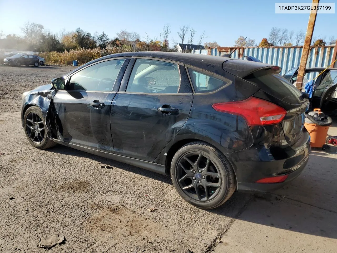 2016 Ford Focus Se VIN: 1FADP3K27GL357199 Lot: 77114324