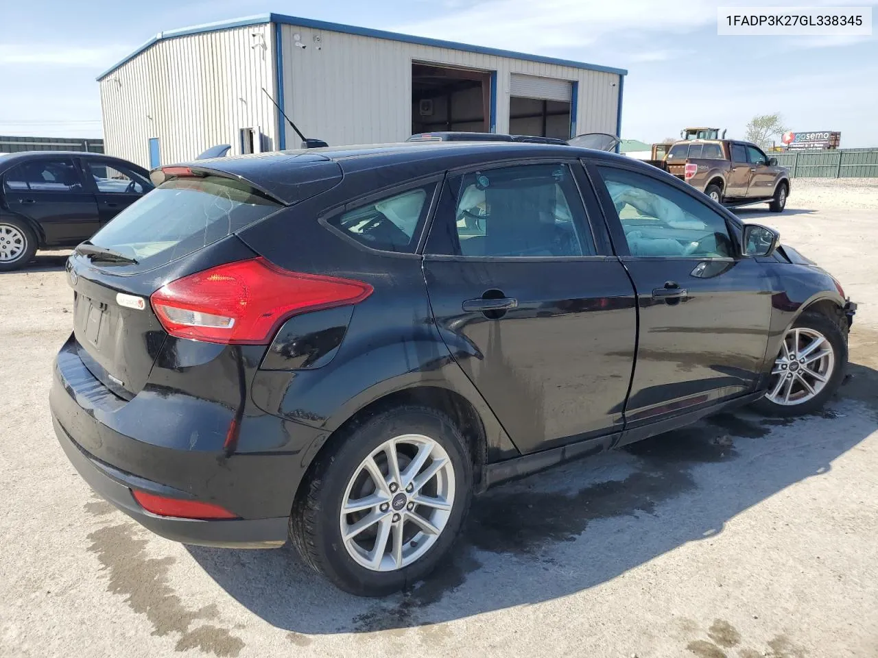 2016 Ford Focus Se VIN: 1FADP3K27GL338345 Lot: 77157234