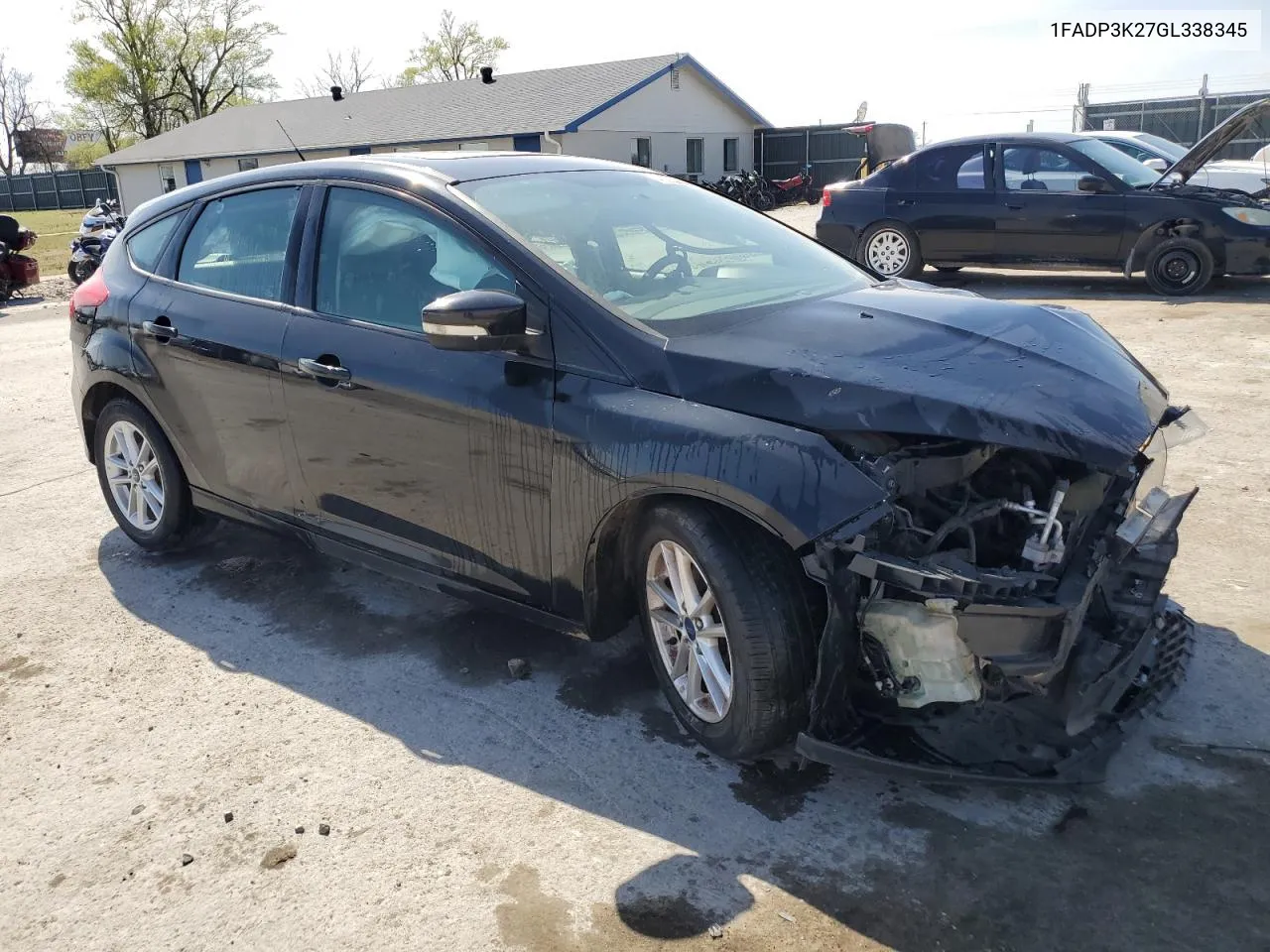 2016 Ford Focus Se VIN: 1FADP3K27GL338345 Lot: 77157234