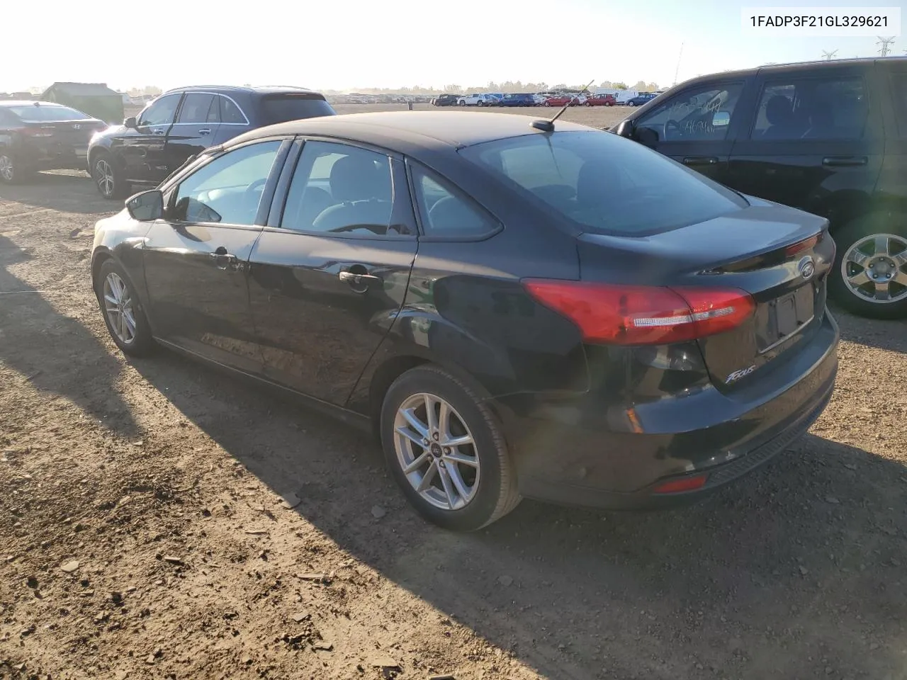 2016 Ford Focus Se VIN: 1FADP3F21GL329621 Lot: 77170074