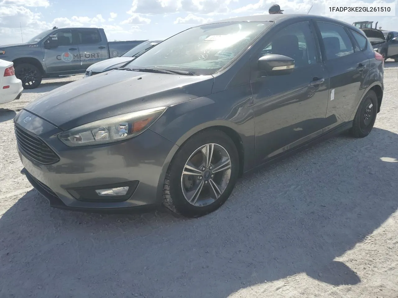 2016 Ford Focus Se VIN: 1FADP3KE2GL261510 Lot: 77225994