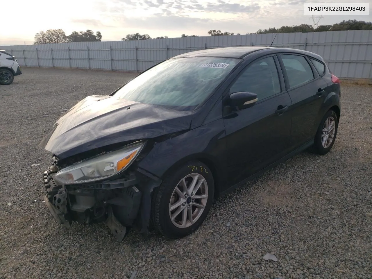 2016 Ford Focus Se VIN: 1FADP3K22GL298403 Lot: 77235834