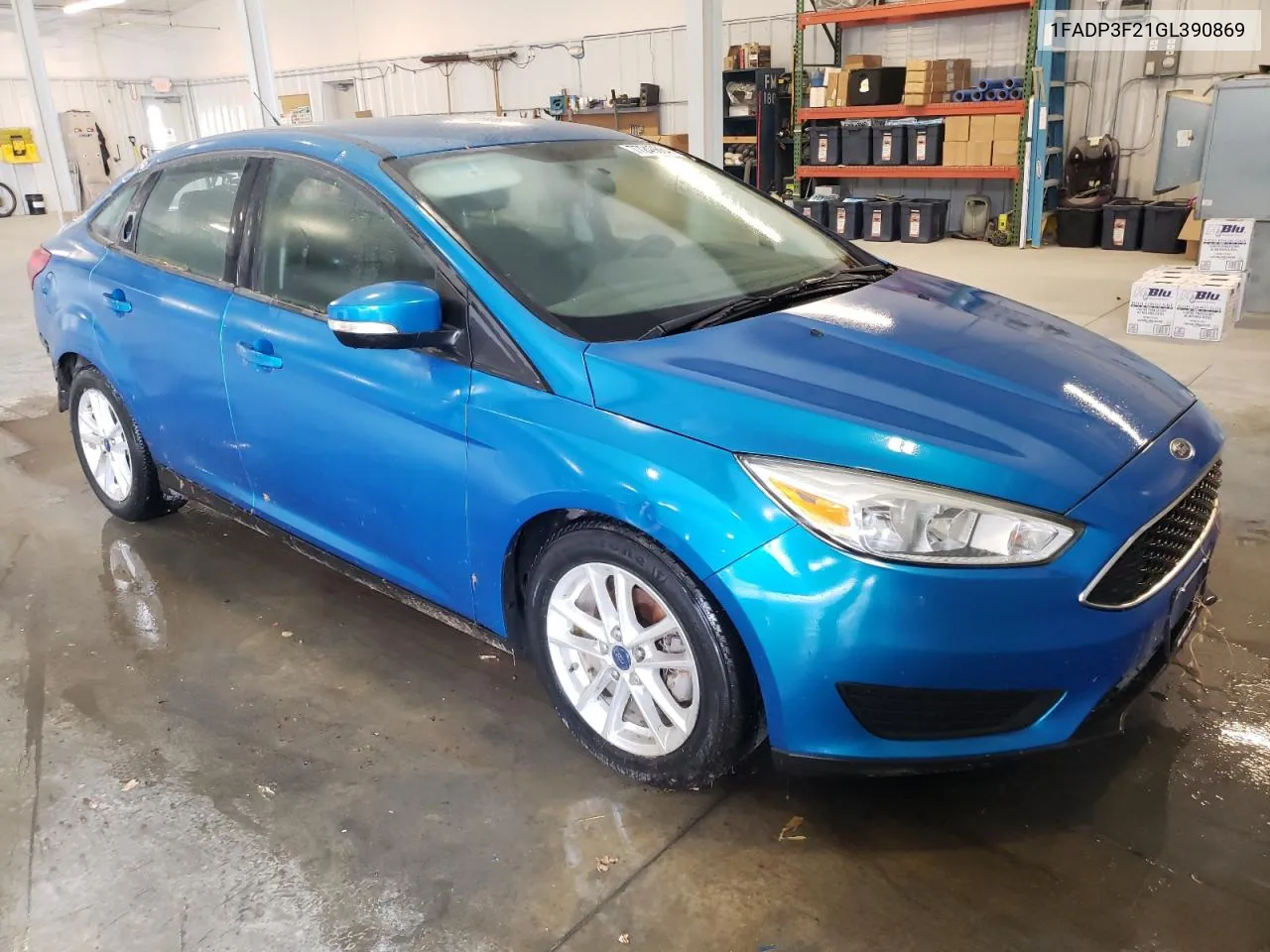 2016 Ford Focus Se VIN: 1FADP3F21GL390869 Lot: 77249864