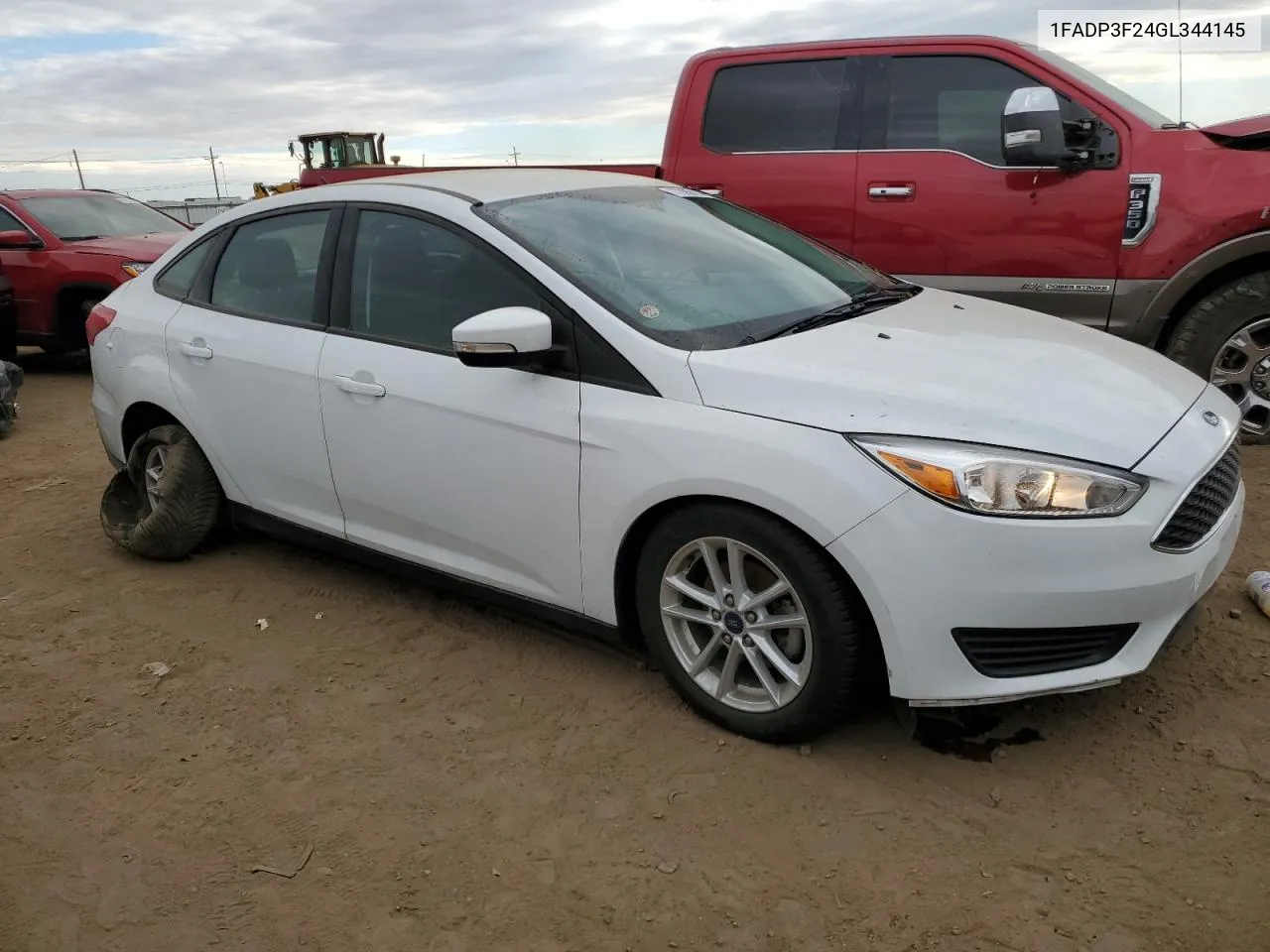 2016 Ford Focus Se VIN: 1FADP3F24GL344145 Lot: 77396114