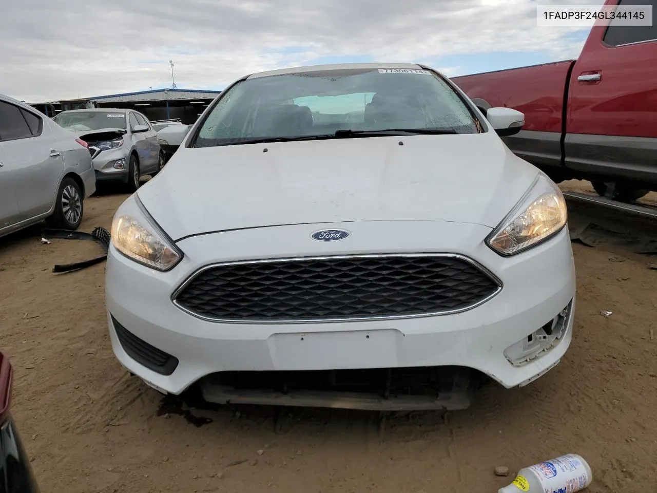 2016 Ford Focus Se VIN: 1FADP3F24GL344145 Lot: 77396114