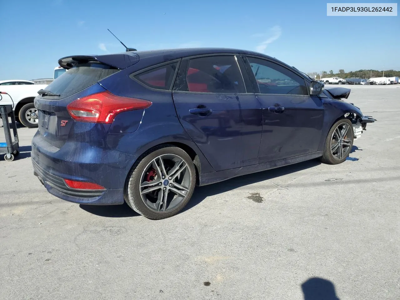 2016 Ford Focus St VIN: 1FADP3L93GL262442 Lot: 77436804