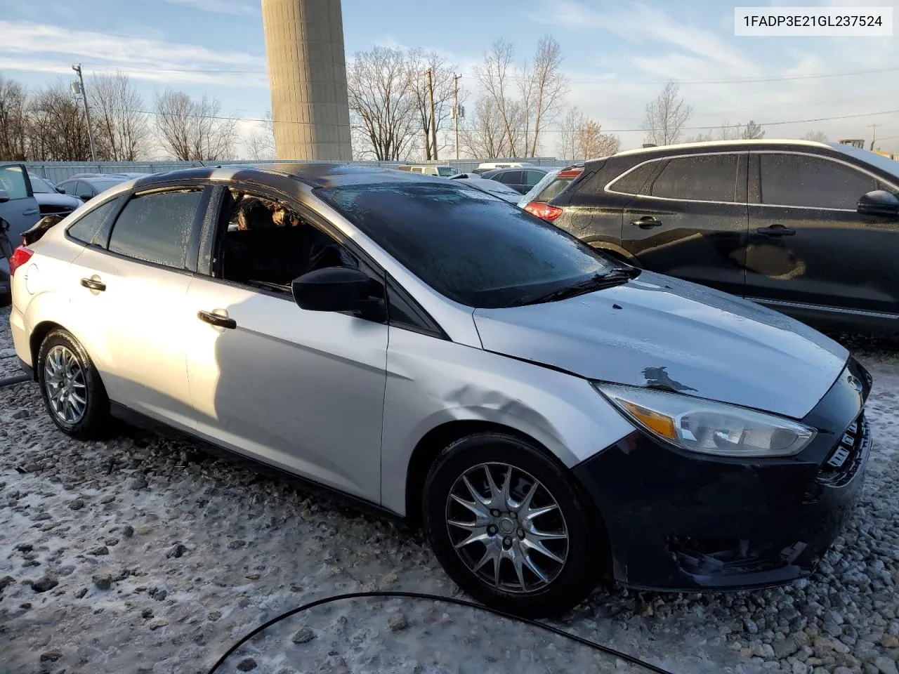 2016 Ford Focus S VIN: 1FADP3E21GL237524 Lot: 77577943