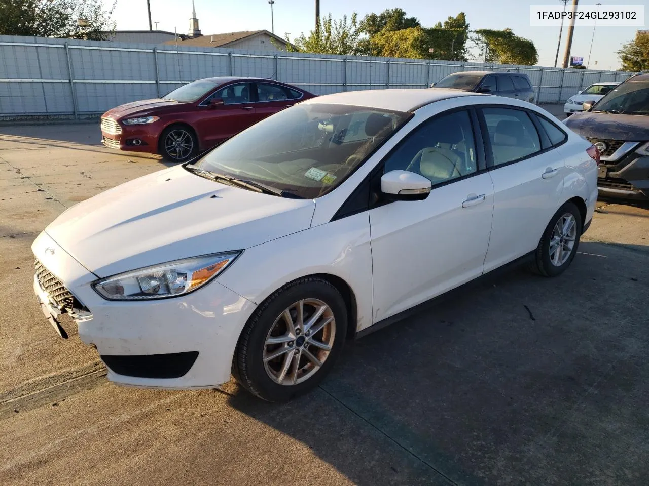 2016 Ford Focus Se VIN: 1FADP3F24GL293102 Lot: 77668954