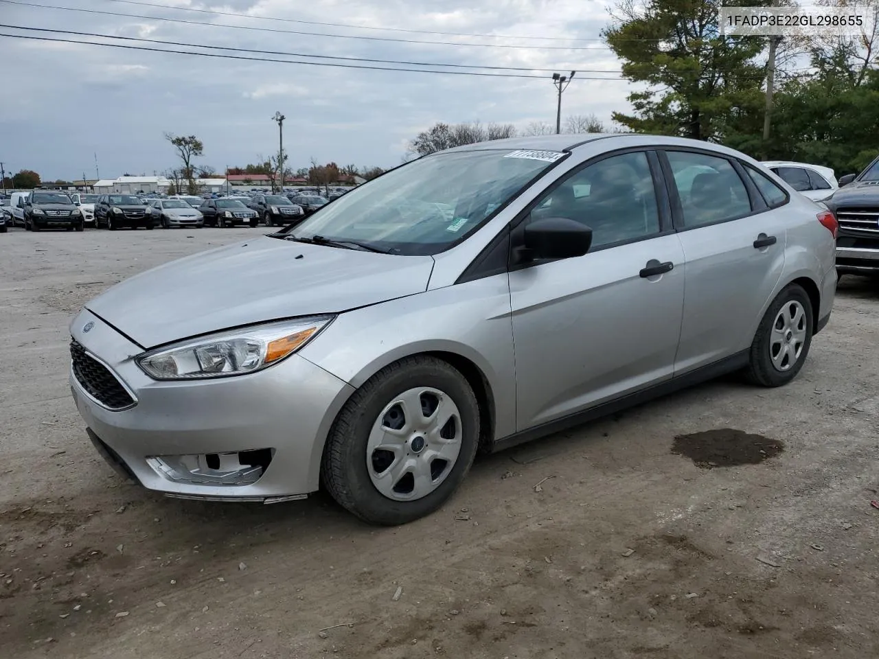 2016 Ford Focus S VIN: 1FADP3E22GL298655 Lot: 77738804