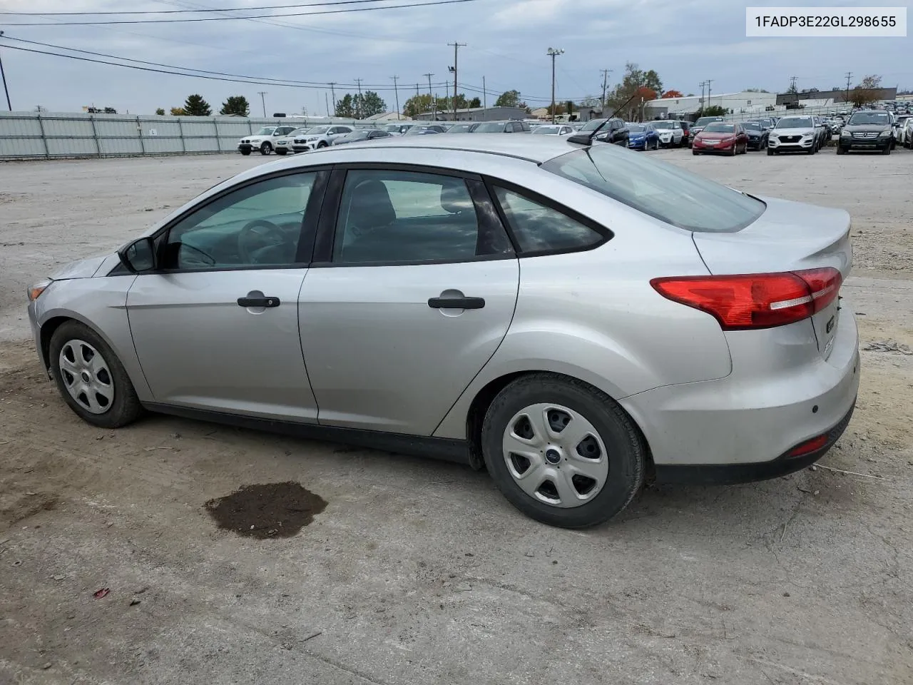 2016 Ford Focus S VIN: 1FADP3E22GL298655 Lot: 77738804