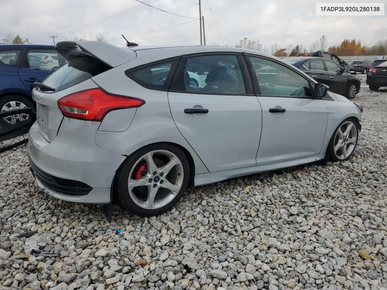 2016 Ford Focus St VIN: 1FADP3L92GL280138 Lot: 77774374