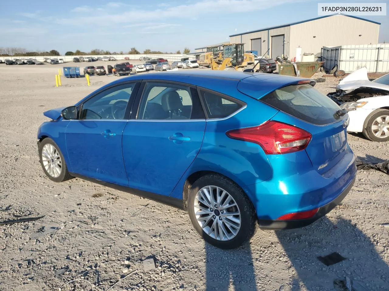 1FADP3N28GL226231 2016 Ford Focus Titanium