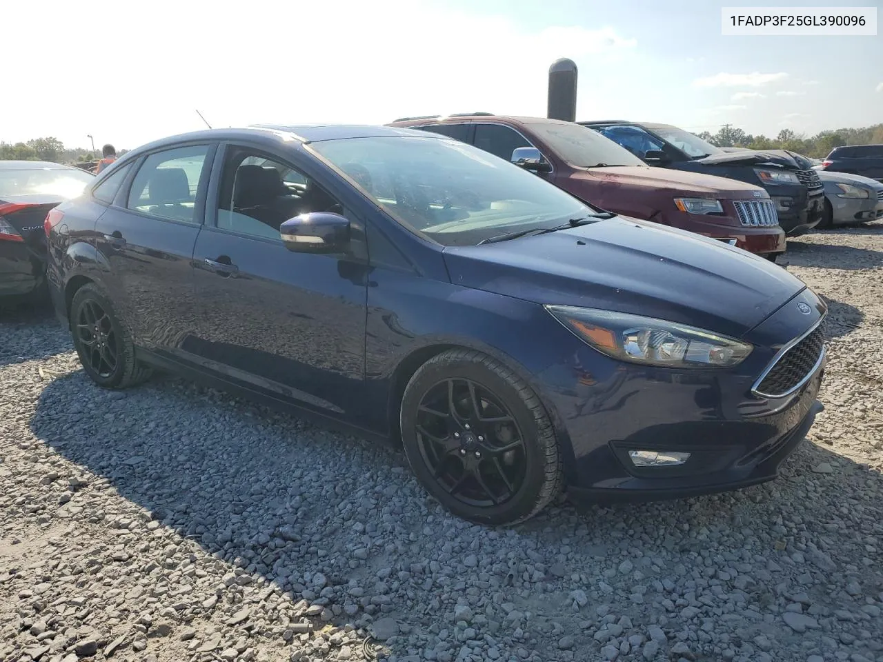 2016 Ford Focus Se VIN: 1FADP3F25GL390096 Lot: 77866984