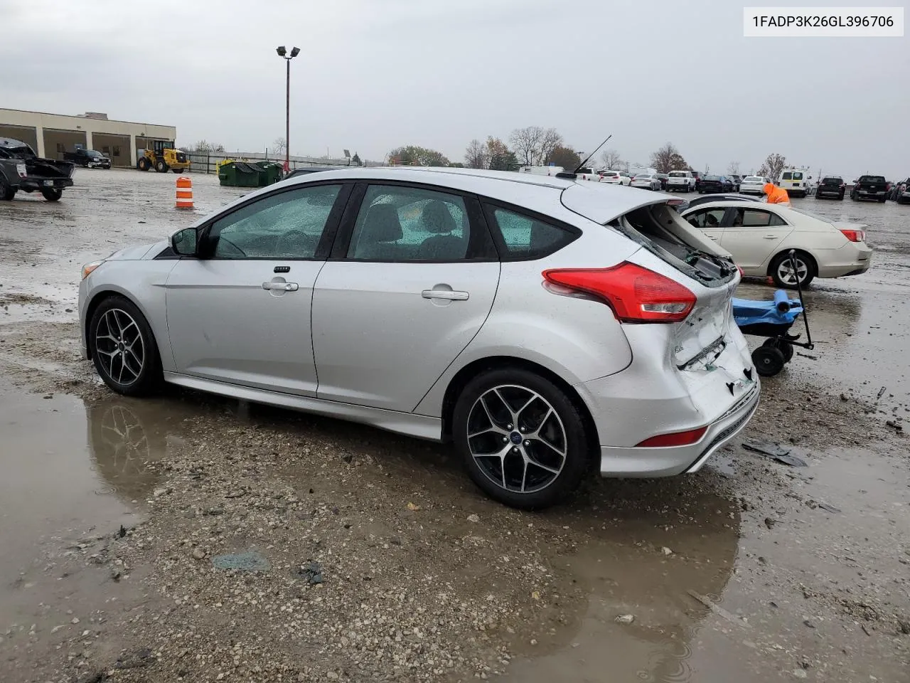 2016 Ford Focus Se VIN: 1FADP3K26GL396706 Lot: 77872704