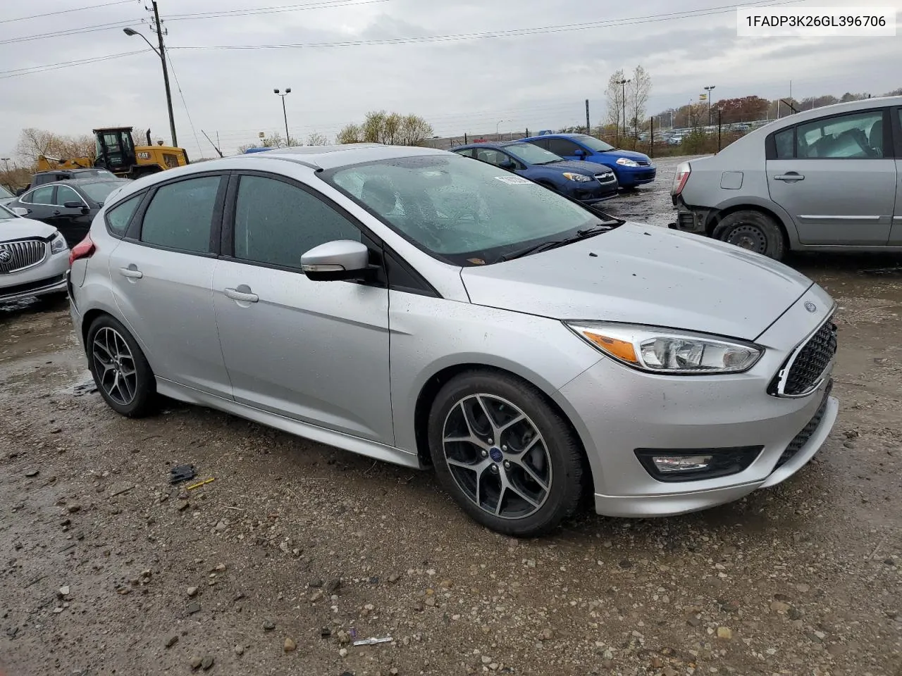 2016 Ford Focus Se VIN: 1FADP3K26GL396706 Lot: 77872704