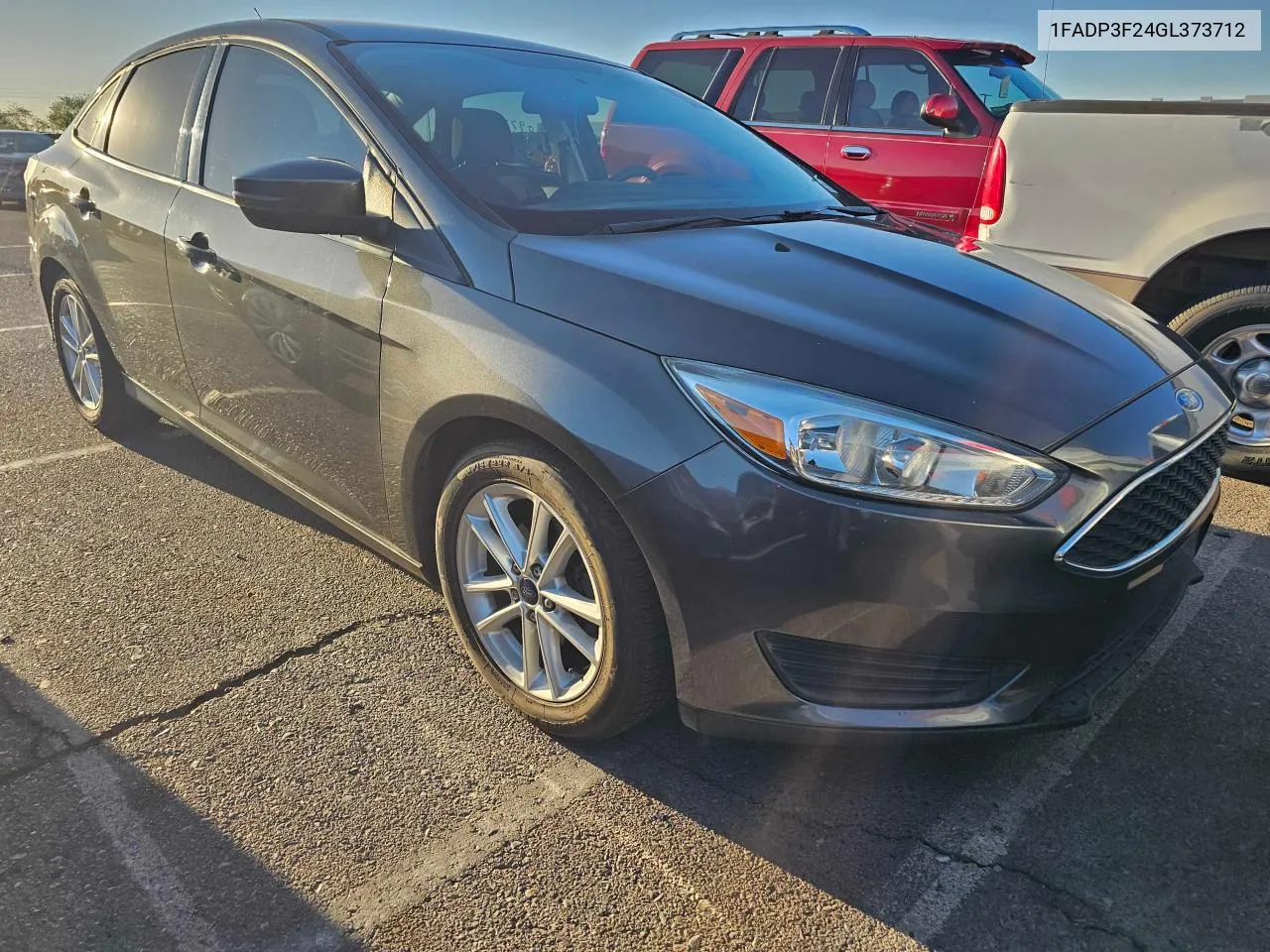 2016 Ford Focus Se VIN: 1FADP3F24GL373712 Lot: 77915934