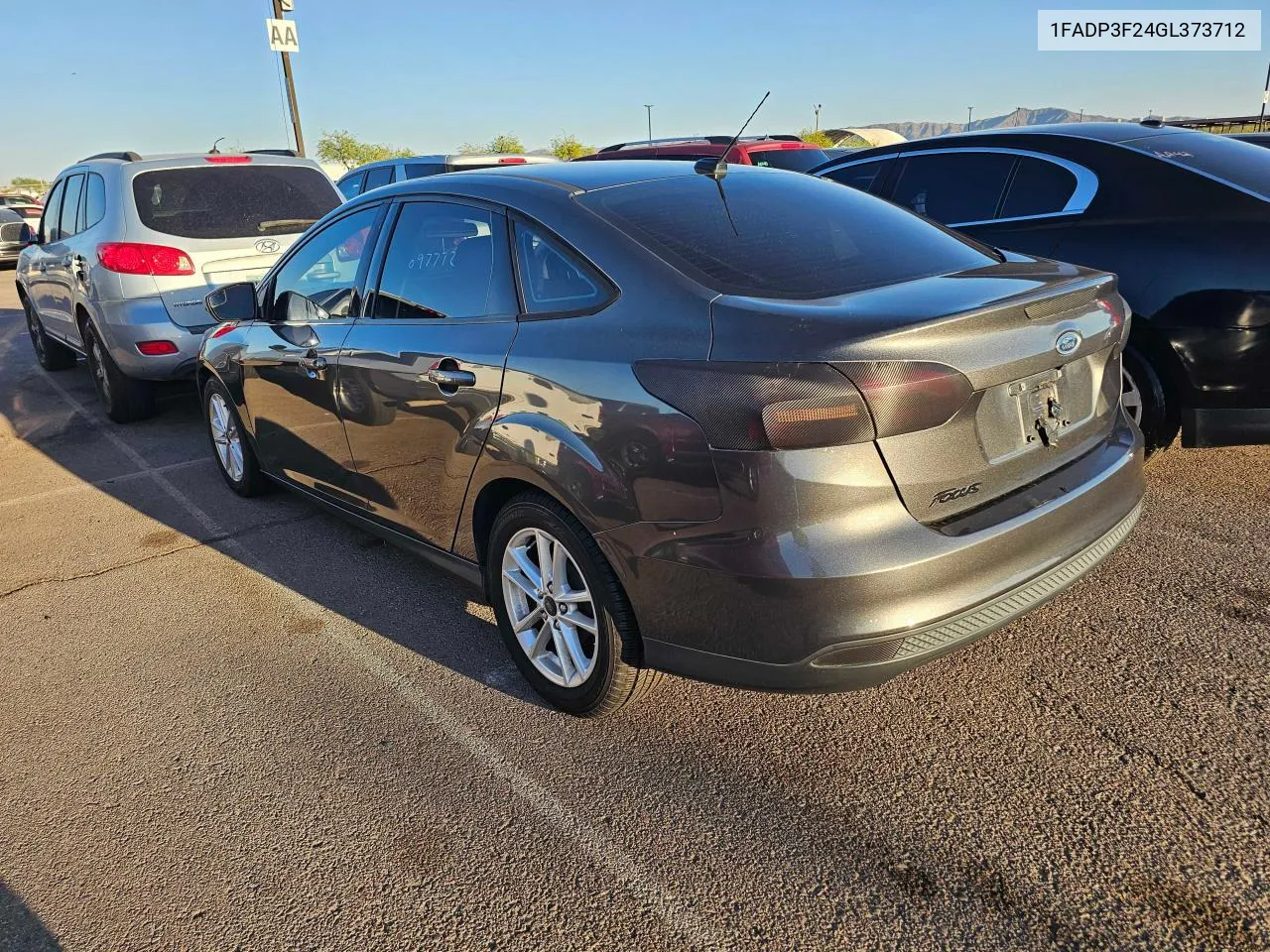 2016 Ford Focus Se VIN: 1FADP3F24GL373712 Lot: 77915934