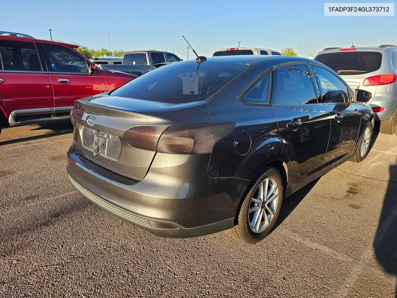 2016 Ford Focus Se VIN: 1FADP3F24GL373712 Lot: 77915934