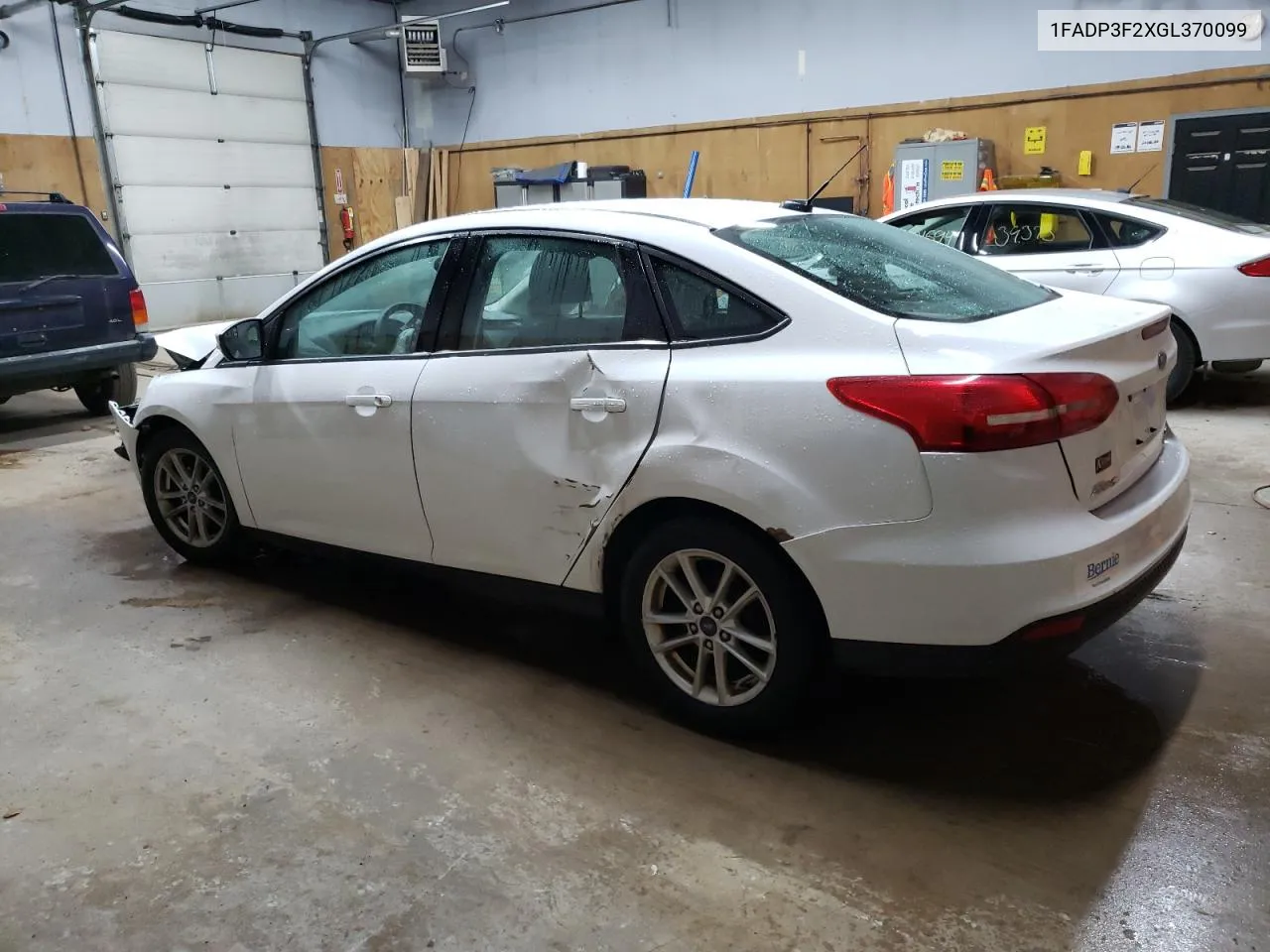 2016 Ford Focus Se VIN: 1FADP3F2XGL370099 Lot: 78056154