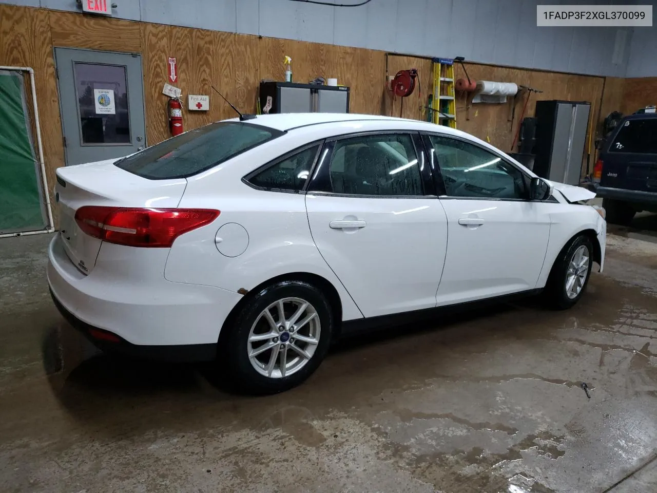 2016 Ford Focus Se VIN: 1FADP3F2XGL370099 Lot: 78056154