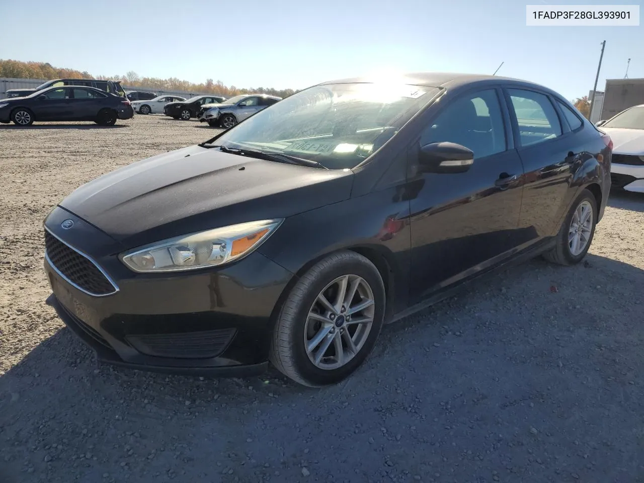 2016 Ford Focus Se VIN: 1FADP3F28GL393901 Lot: 78088714