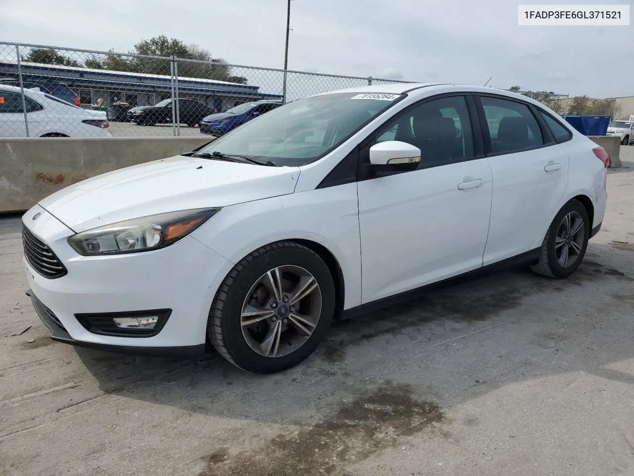 2016 Ford Focus Se VIN: 1FADP3FE6GL371521 Lot: 78155264