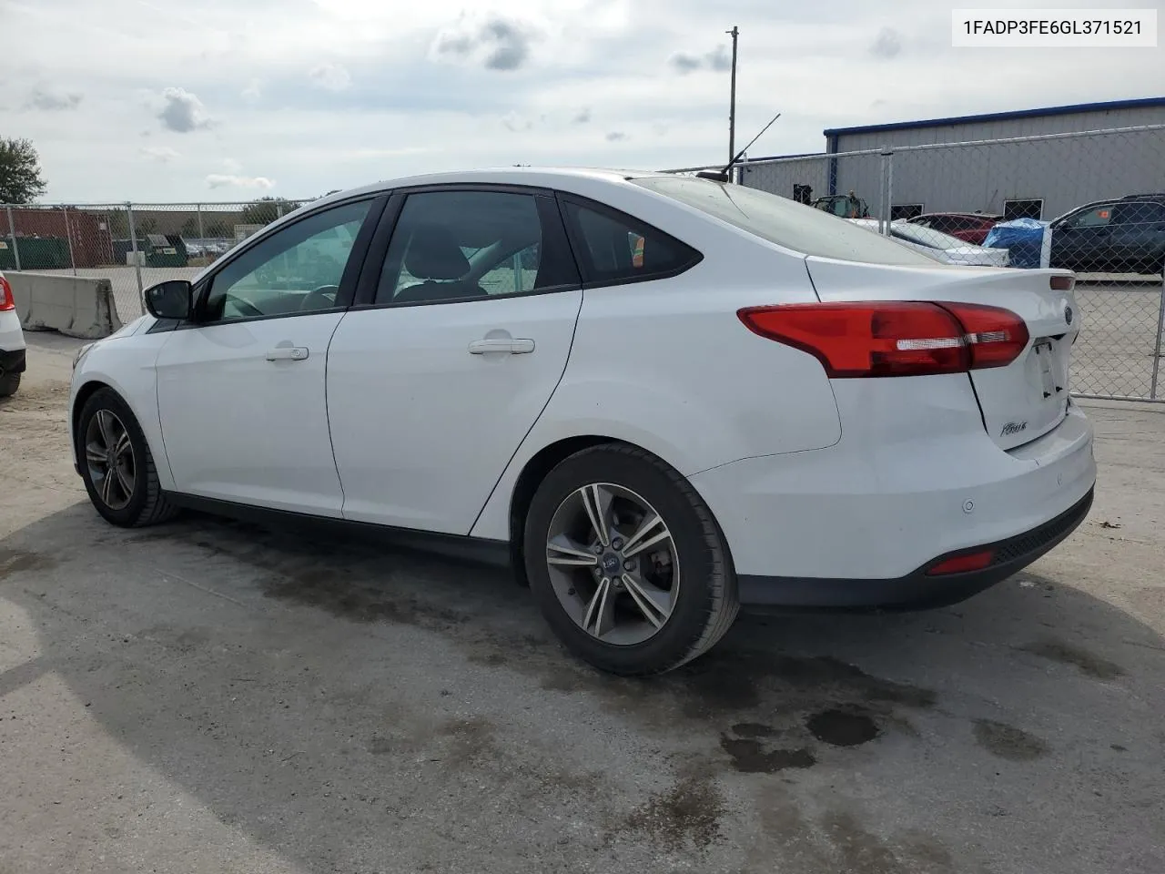 2016 Ford Focus Se VIN: 1FADP3FE6GL371521 Lot: 78155264